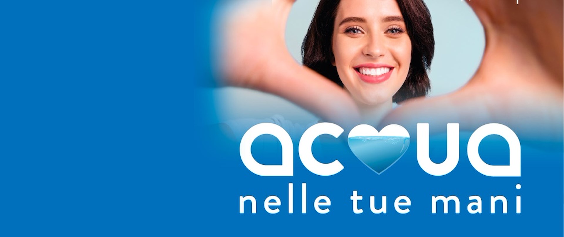 Campagna acqua nelle tue mani