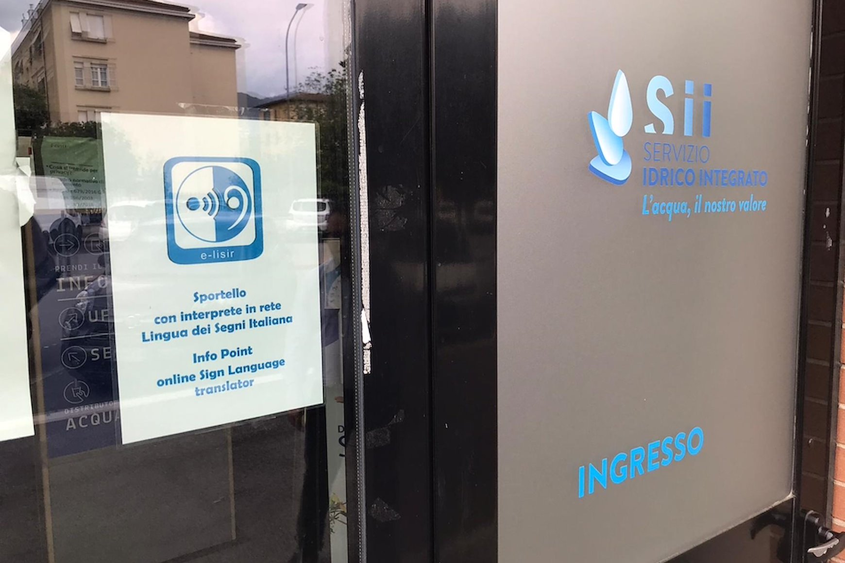 Operatori Sii con interprete LIS per clienti non udenti