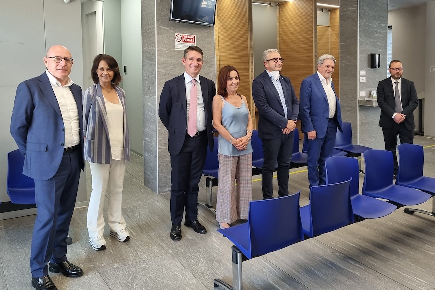 Delegazione Acea in visita alle sedi Umbria Due e SII a Terni.