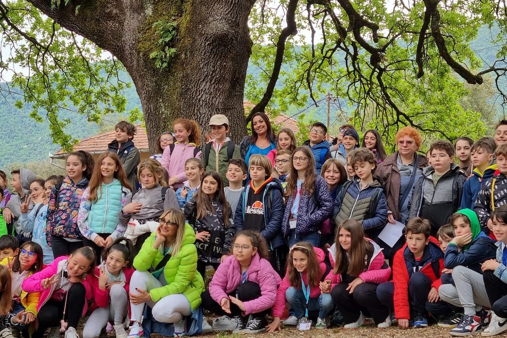 Studenti in visita al museo Hydra