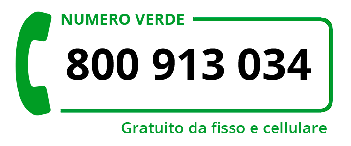 Segnalazione guasti: numero verde